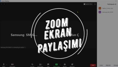 Zoom’da Katılımcı Yönetimi ve Rollerin Belirlenmesi