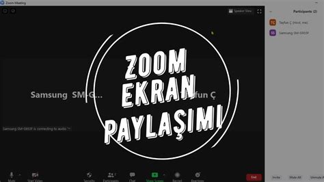 Zoom’da Katılımcı Yönetimi ve Rollerin Belirlenmesi